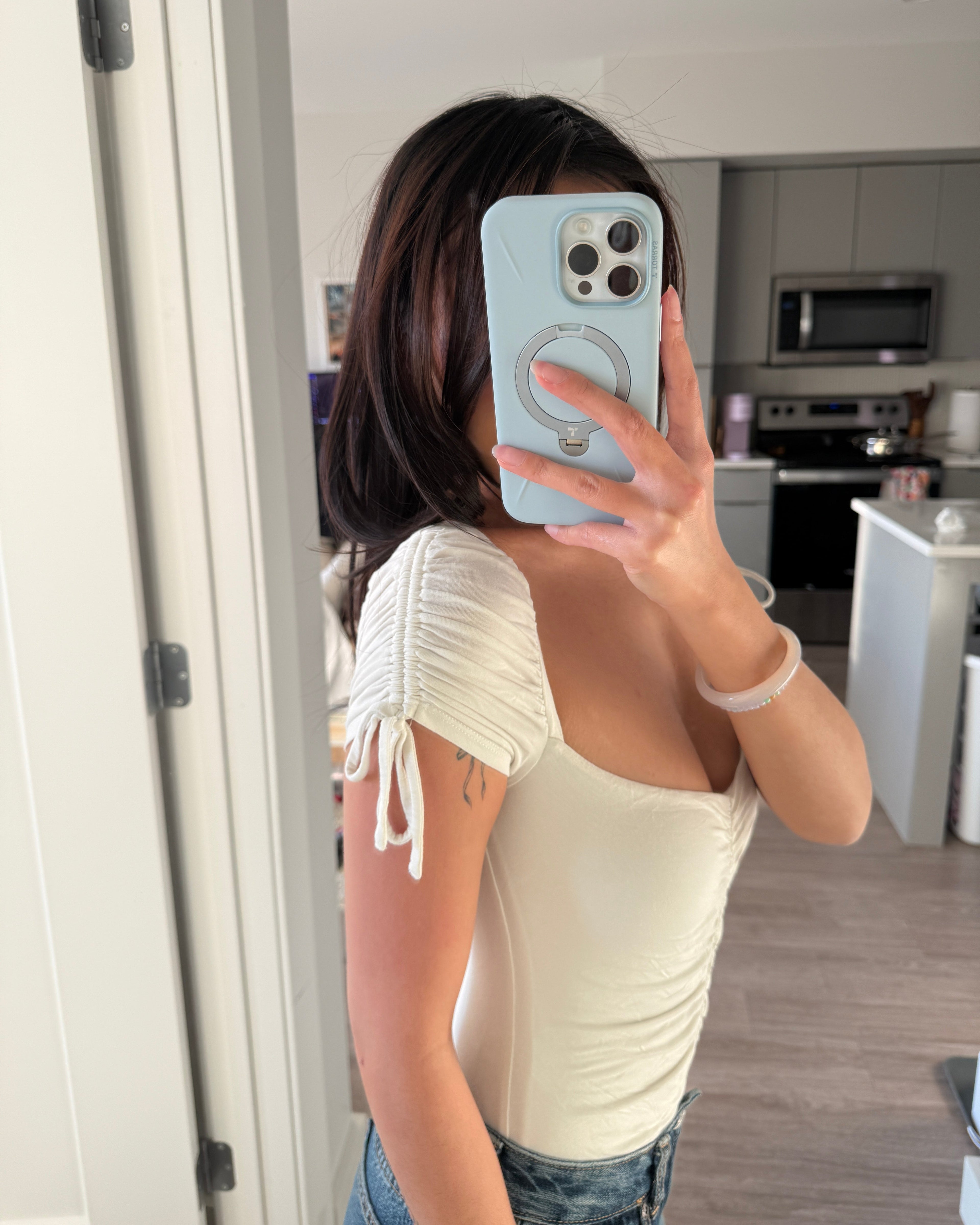 White Bodysuit (Size XS)